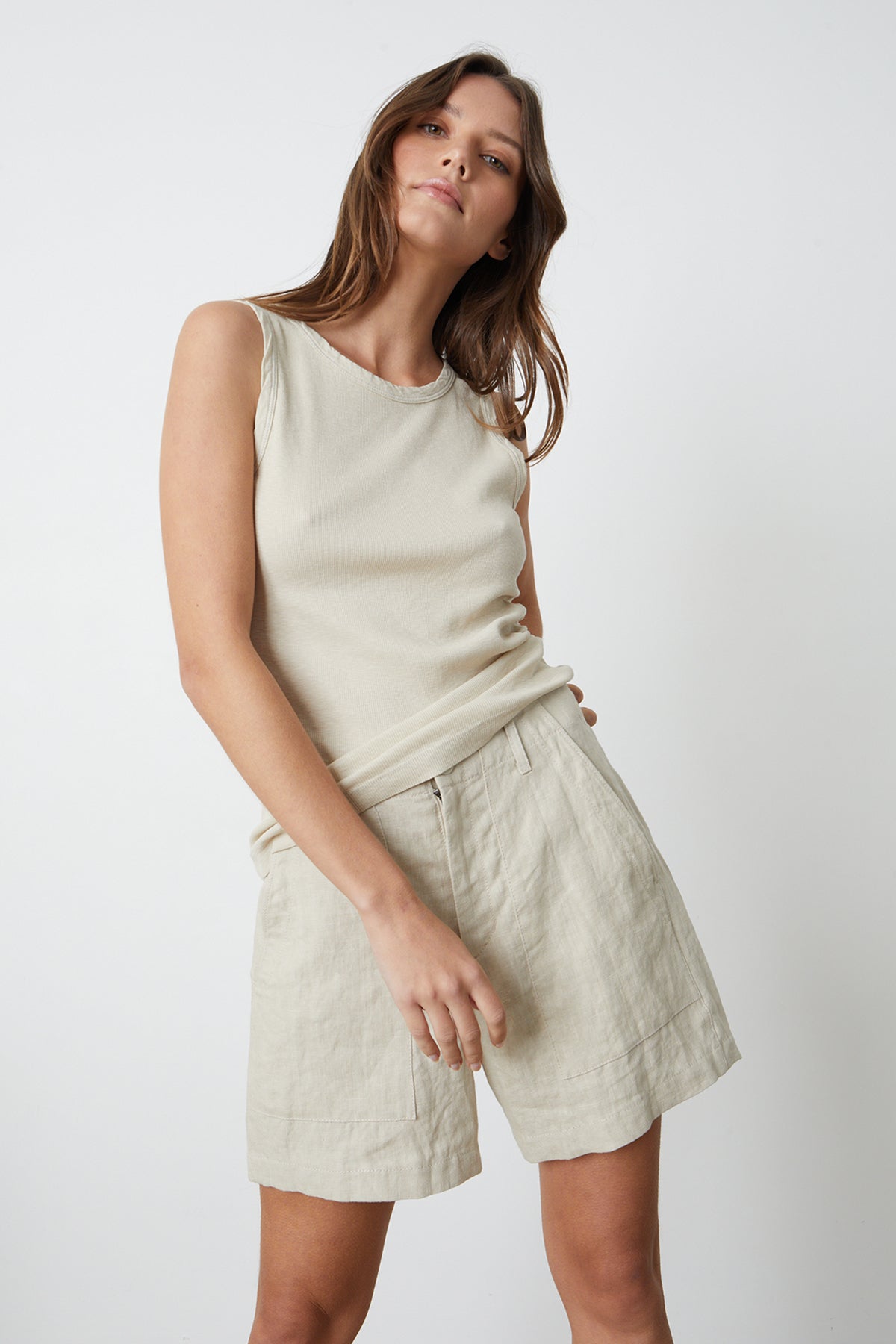 MAXIE RIBBED TANK TOP - Velvet Staging 2.0