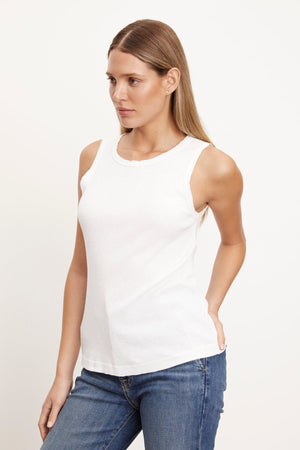 MAXIE RIBBED TANK TOP - Velvet Staging 2.0
