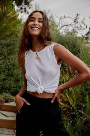 MAXIE RIBBED TANK TOP - Velvet Staging 2.0