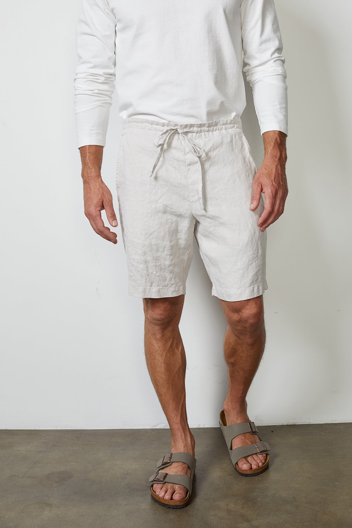 MAXWELL LINEN SHORT - Velvet Staging 2.0-26916254449860