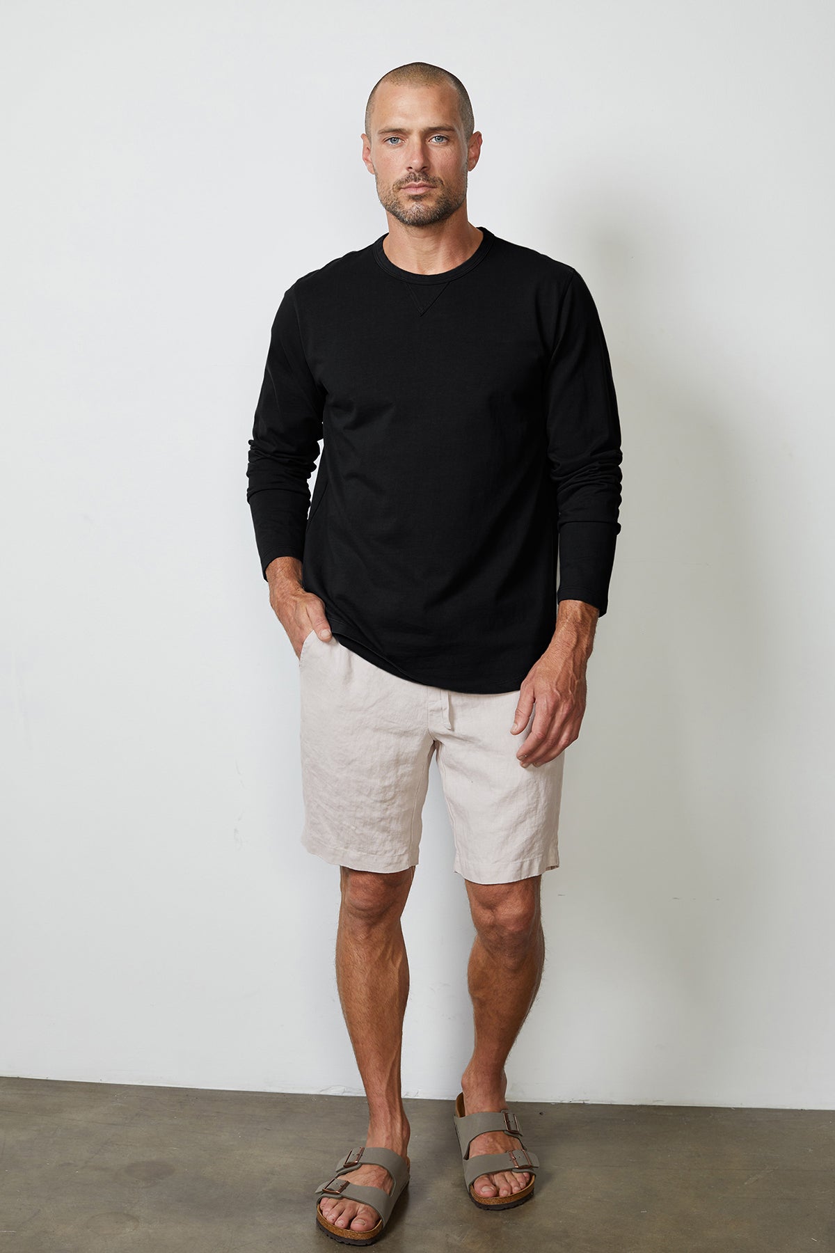 MAXWELL LINEN SHORT - Velvet Staging 2.0-26916254417092