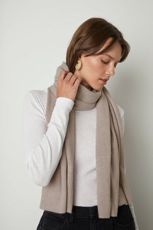 MEL CASHMERE SCARF - Velvet Staging 2.0