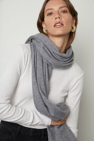 MEL CASHMERE SCARF - Velvet Staging 2.0