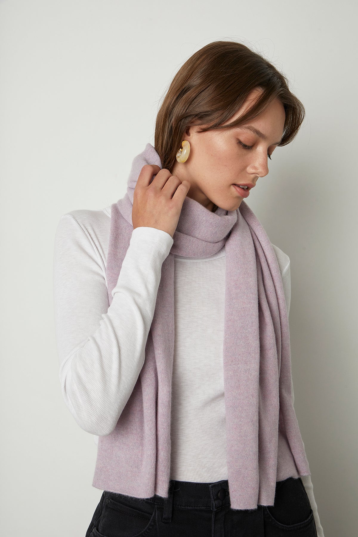 MEL CASHMERE SCARF - Velvet Staging 2.0-26916252123332