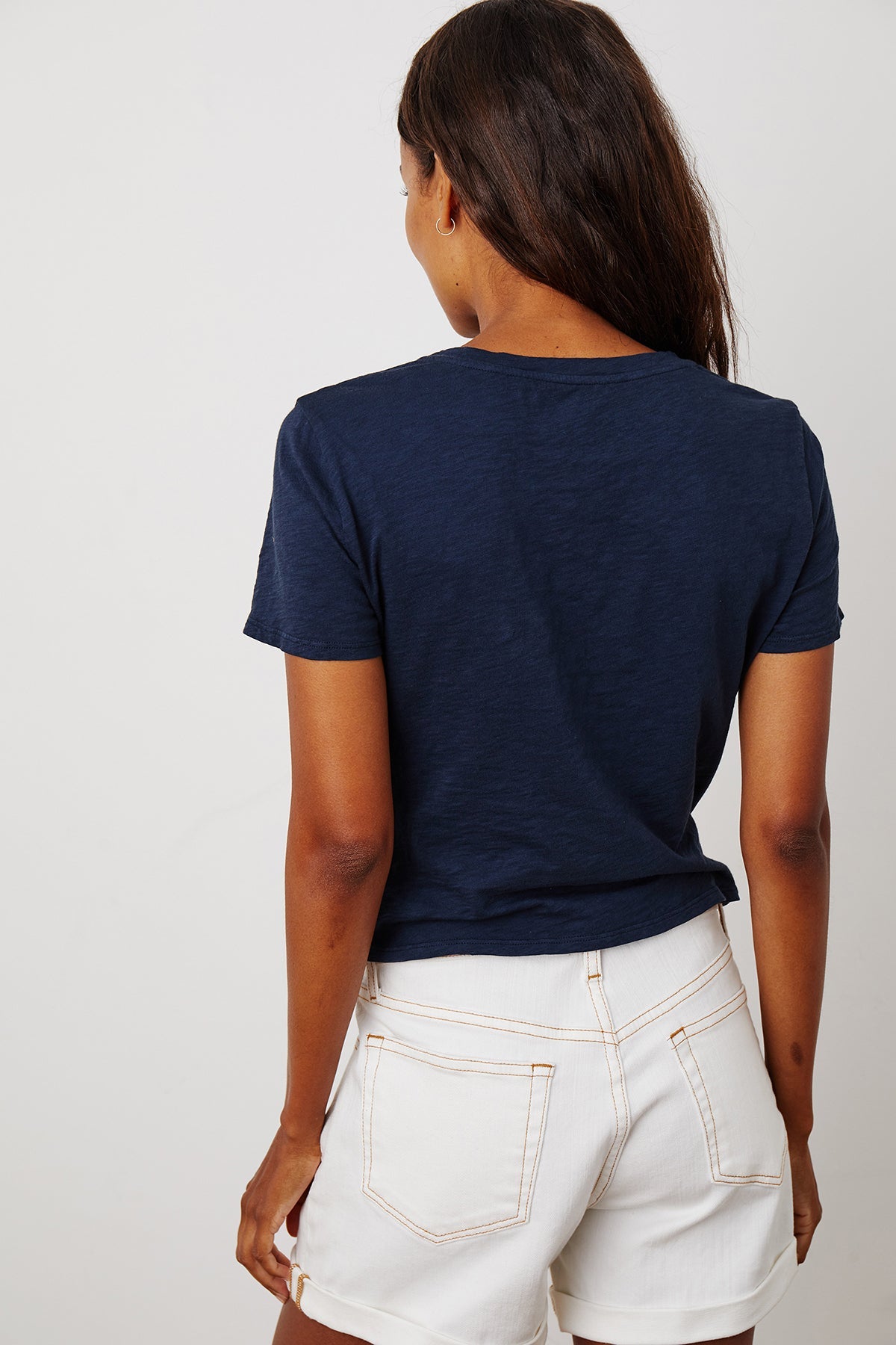 MELLI TWIST FRONT TEE - Velvet Staging 2.0-26916254220484