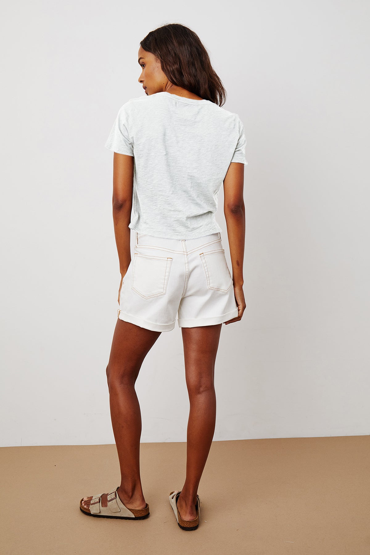 MELLI TWIST FRONT TEE - Velvet Staging 2.0-26916253958340