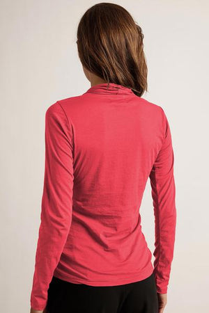 MERI WRAP FRONT FITTED TOP - Velvet Staging 2.0