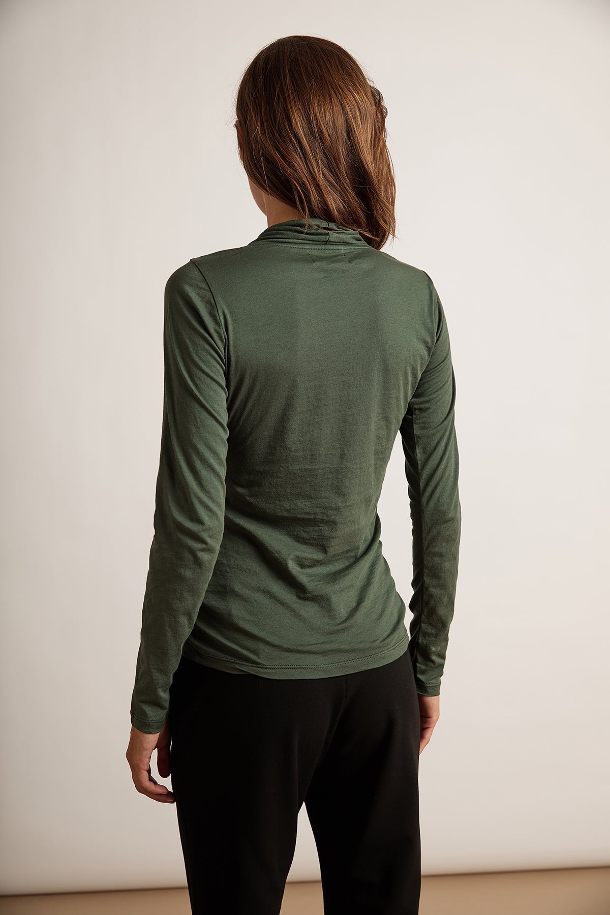 MERI WRAP FRONT FITTED TOP - Velvet Staging 2.0