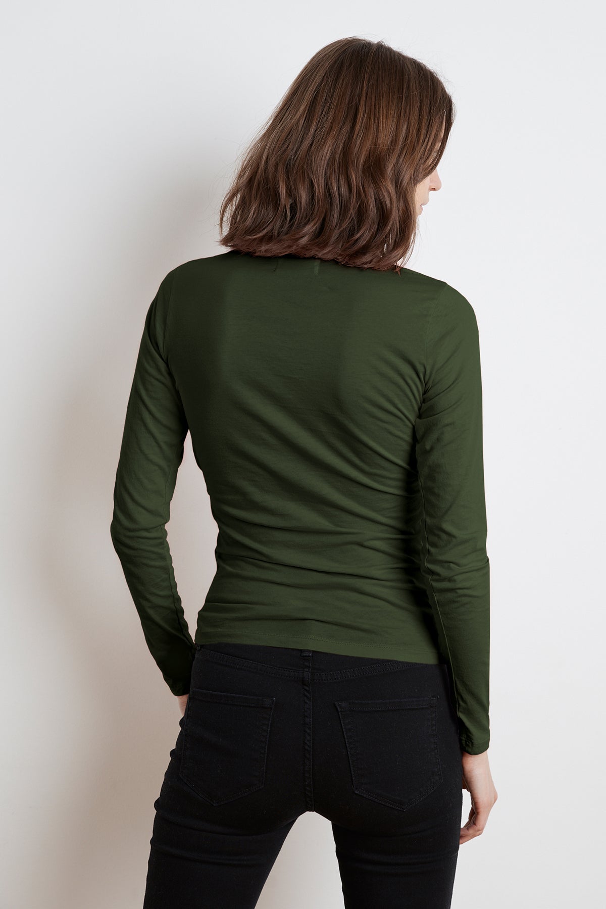 MERI WRAP FRONT FITTED TOP - Velvet Staging 2.0-26916263329988