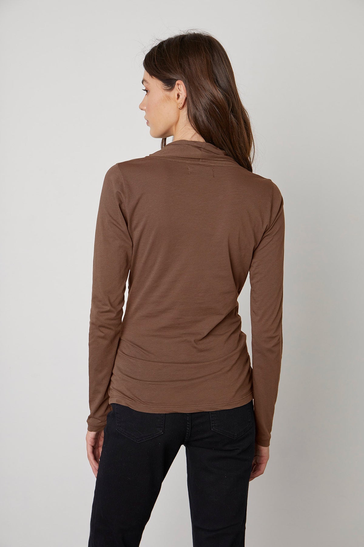 MERI WRAP FRONT FITTED TOP - Velvet Staging 2.0-26916255105220