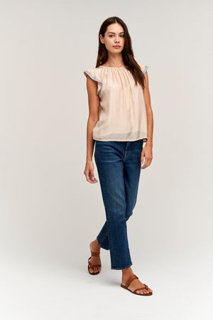 MILAN CAP SLEEVE BLOUSE - Velvet Staging 2.0