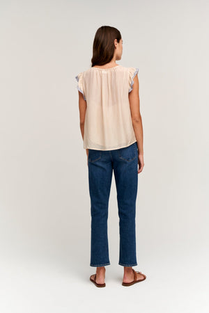 MILAN CAP SLEEVE BLOUSE - Velvet Staging 2.0