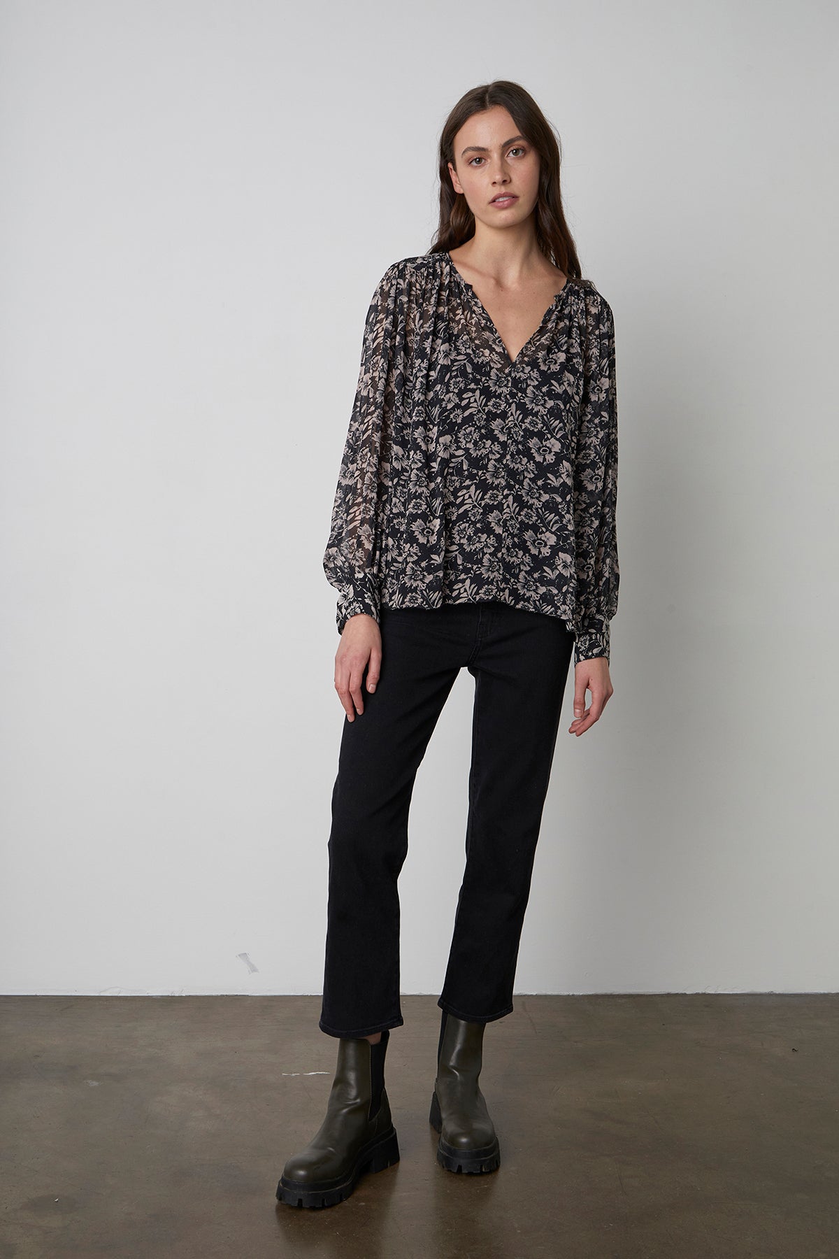 MILEY PRINTED BOHO BLOUSE - Velvet Staging 2.0-26916258578628
