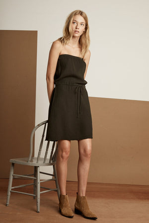 MILO COTTON GAUZE STRAPLESS DRESS - Velvet Staging 2.0