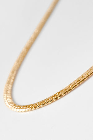 MINI DANI HERRINGBONE NECKLACE BY THATCH - Velvet Staging 2.0