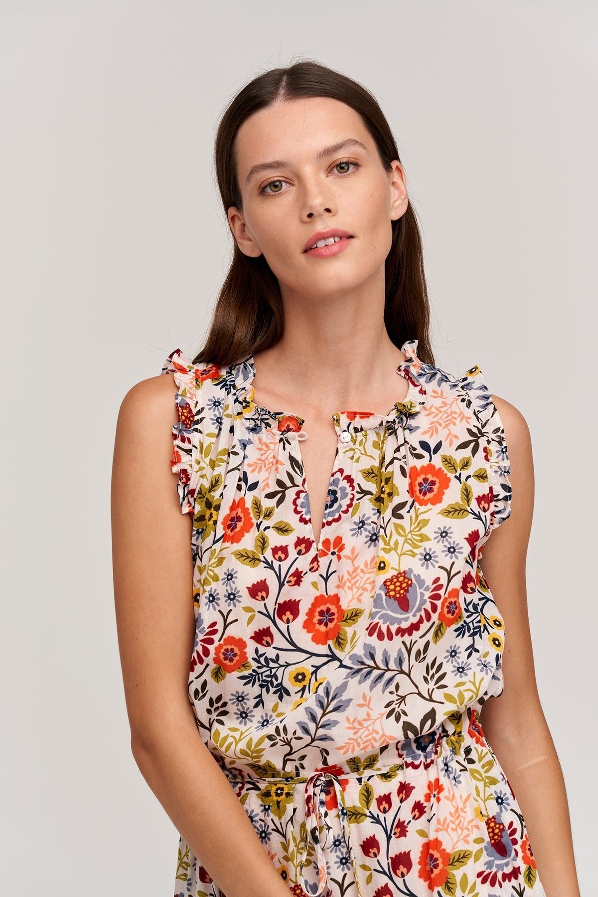 MORGAN PRINTED MIDI DRESS - Velvet Staging 2.0