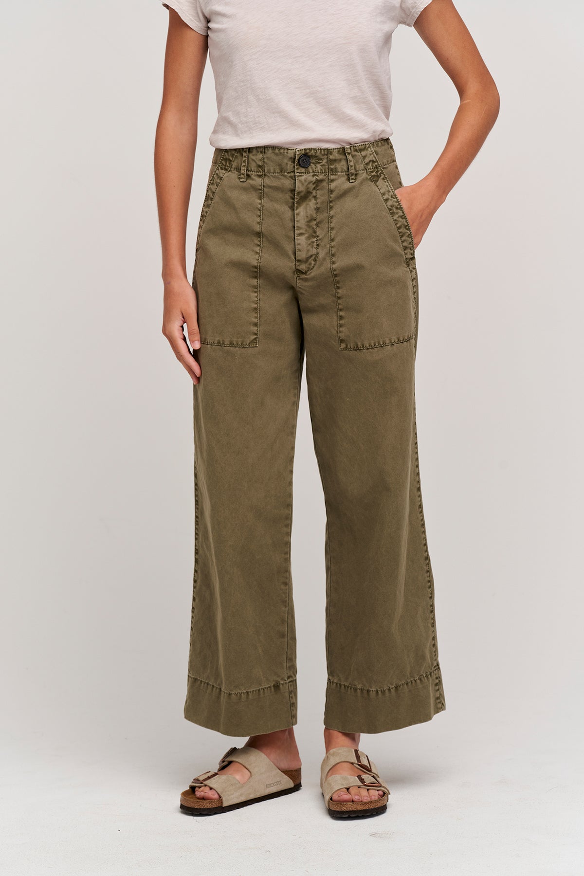 MYA COTTON CANVAS PANT - Velvet Staging 2.0