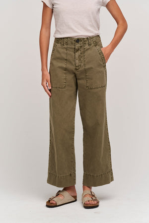 MYA COTTON CANVAS PANT - Velvet Staging 2.0