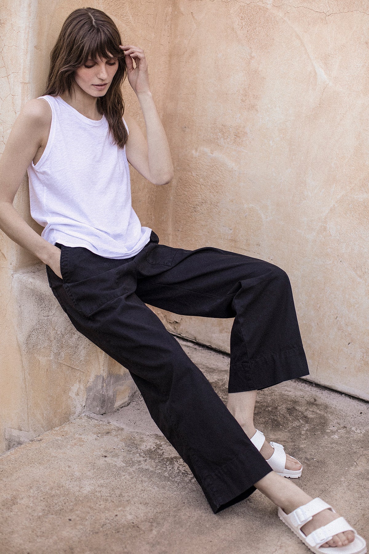 MYA COTTON CANVAS PANT - Velvet Staging 2.0