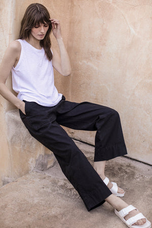 MYA COTTON CANVAS PANT - Velvet Staging 2.0