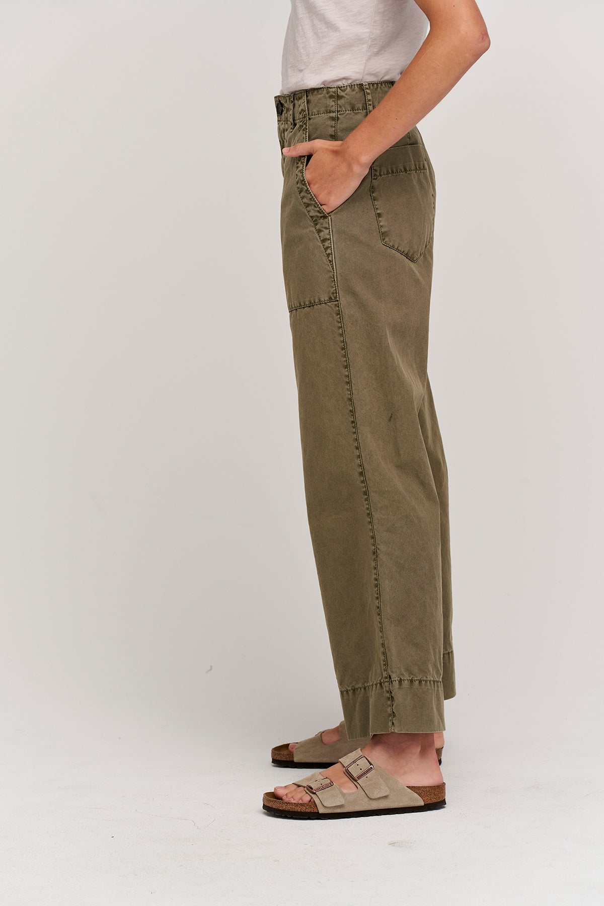 MYA COTTON CANVAS PANT - Velvet Staging 2.0