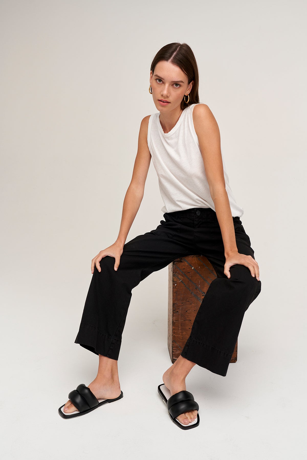 MYA COTTON CANVAS PANT - Velvet Staging 2.0