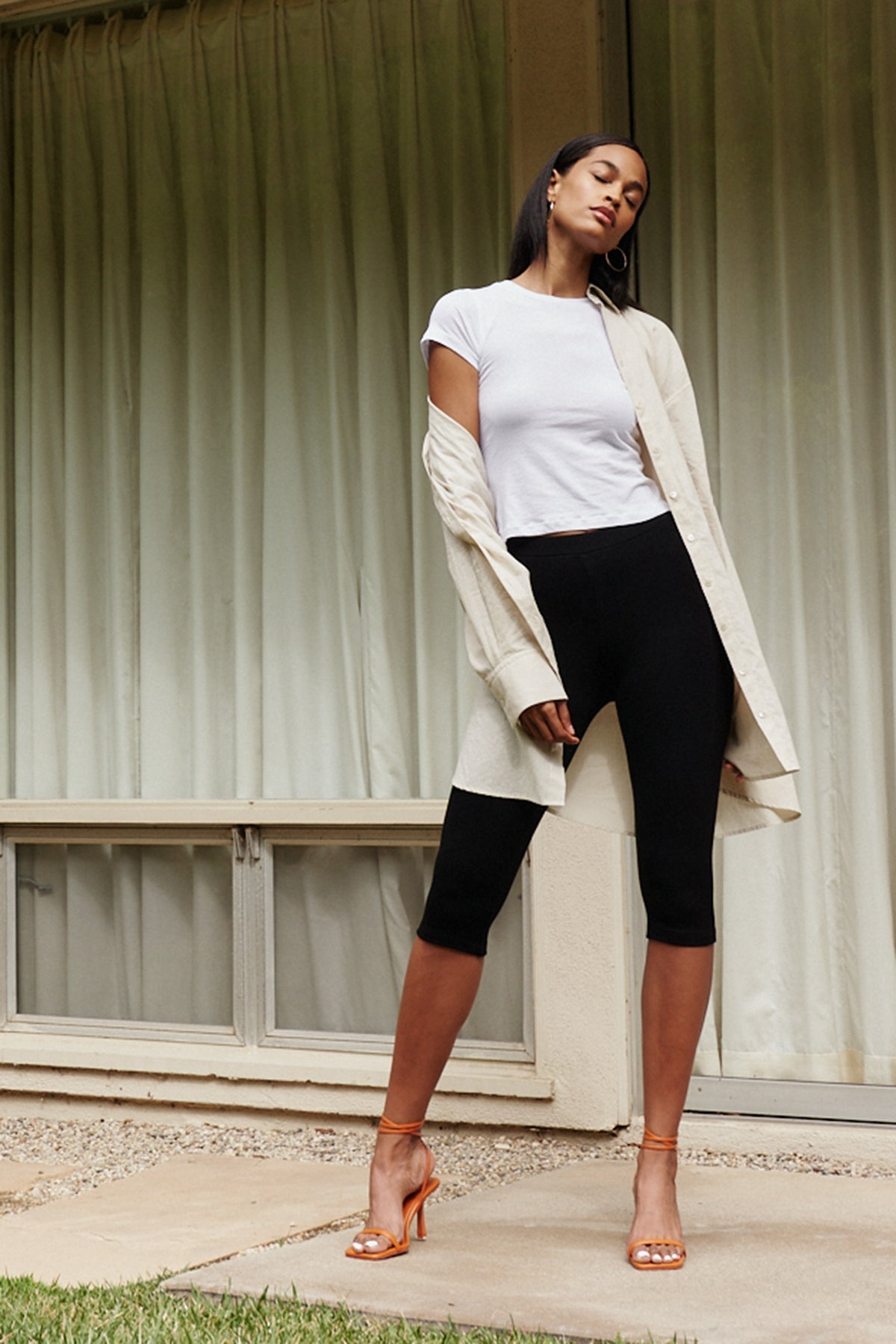 MYRA CROPPED LEGGINGS - Velvet Staging 2.0-26916267032772