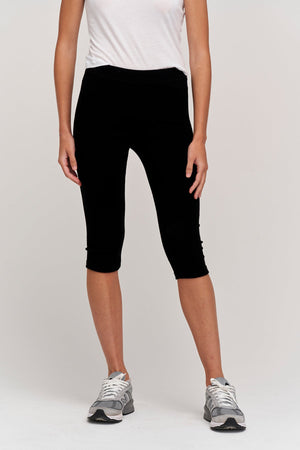 MYRA CROPPED LEGGINGS - Velvet Staging 2.0