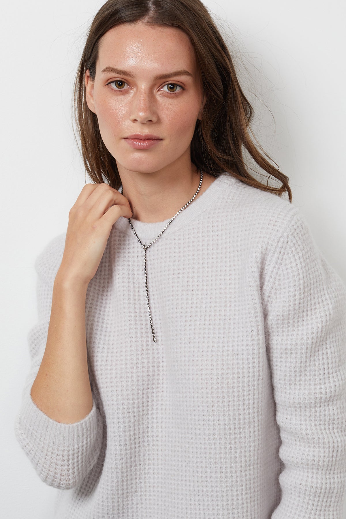 NADIE HONEYCOMB SWEATER - Velvet Staging 2.0