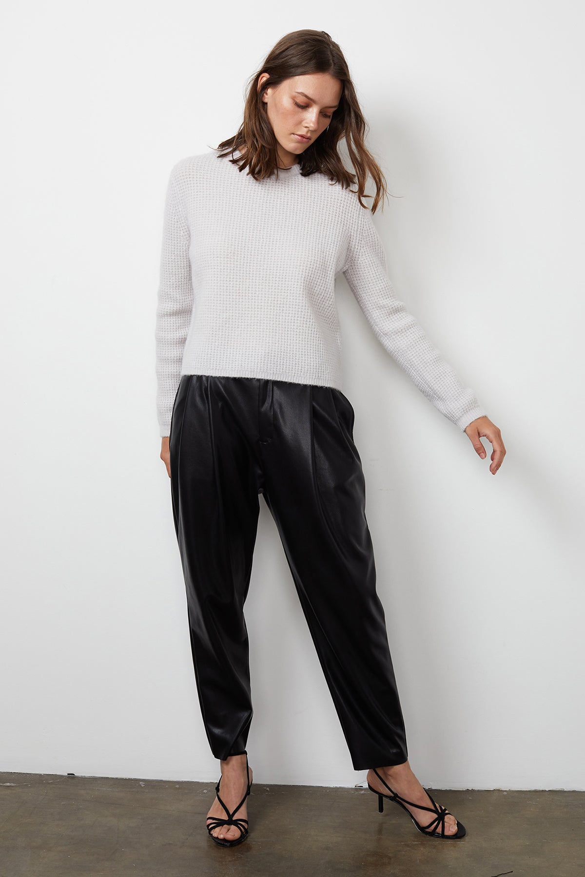 NADIE HONEYCOMB SWEATER - Velvet Staging 2.0