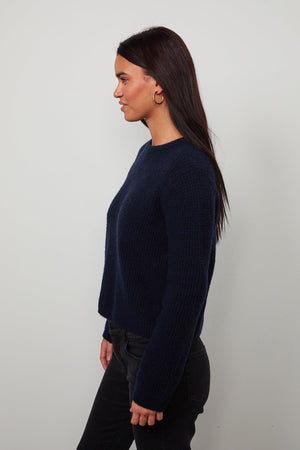 NADIE HONEYCOMB SWEATER - Velvet Staging 2.0