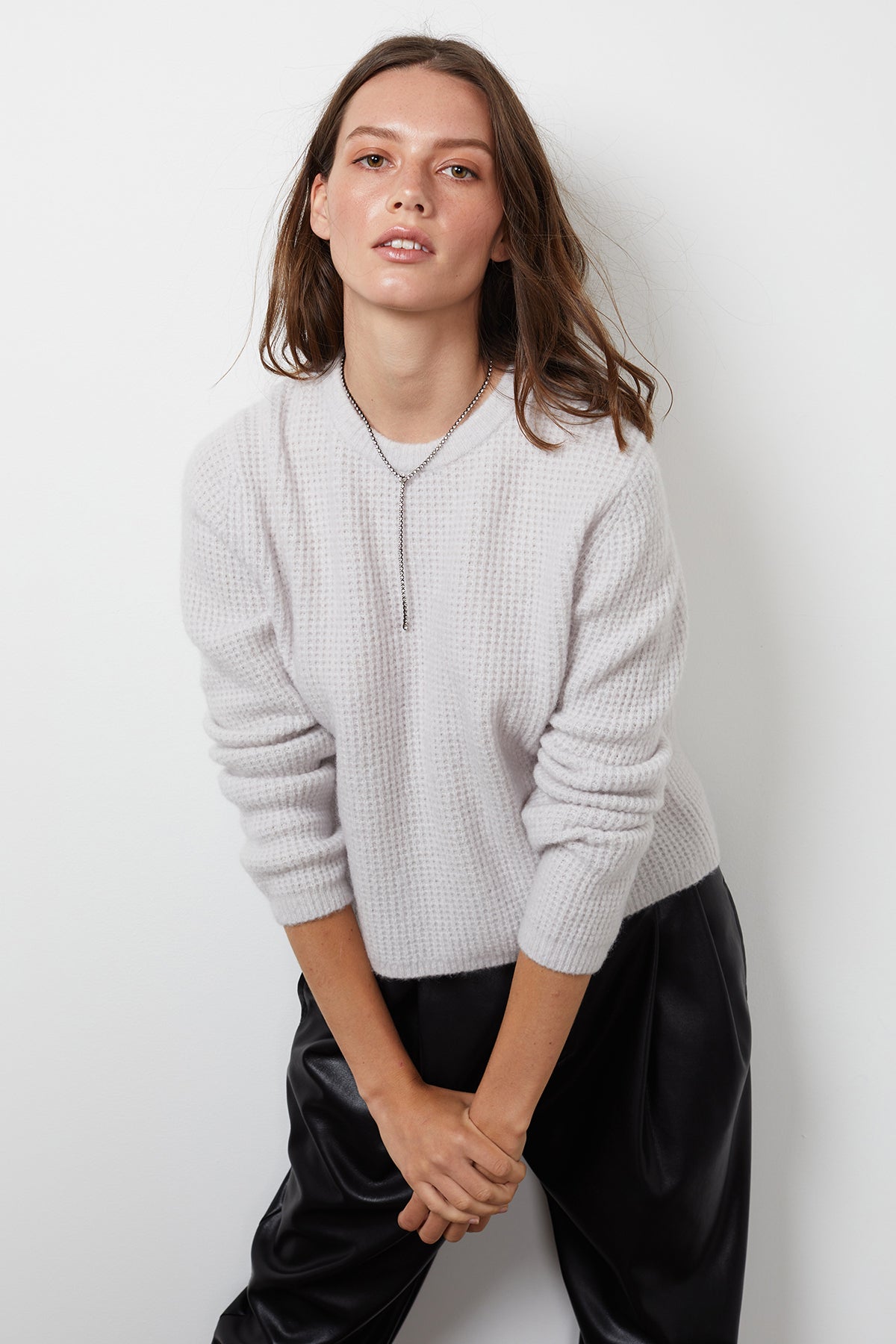NADIE HONEYCOMB SWEATER - Velvet Staging 2.0-26916271718596