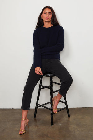 NADIE HONEYCOMB SWEATER - Velvet Staging 2.0