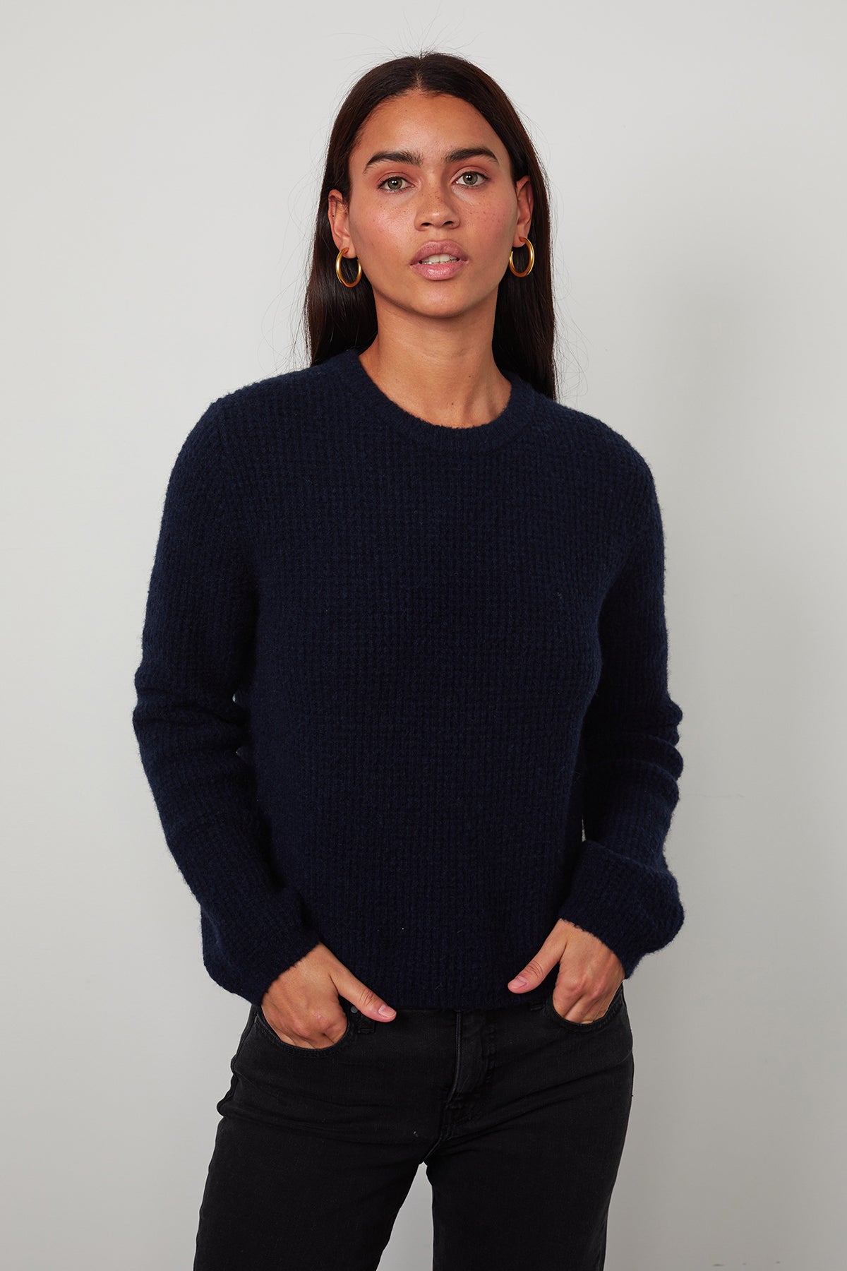 NADIE HONEYCOMB SWEATER - Velvet Staging 2.0