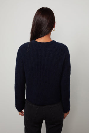 NADIE HONEYCOMB SWEATER - Velvet Staging 2.0