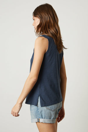 NATALIE ROLLED HEM SHORT - Velvet Staging 2.0