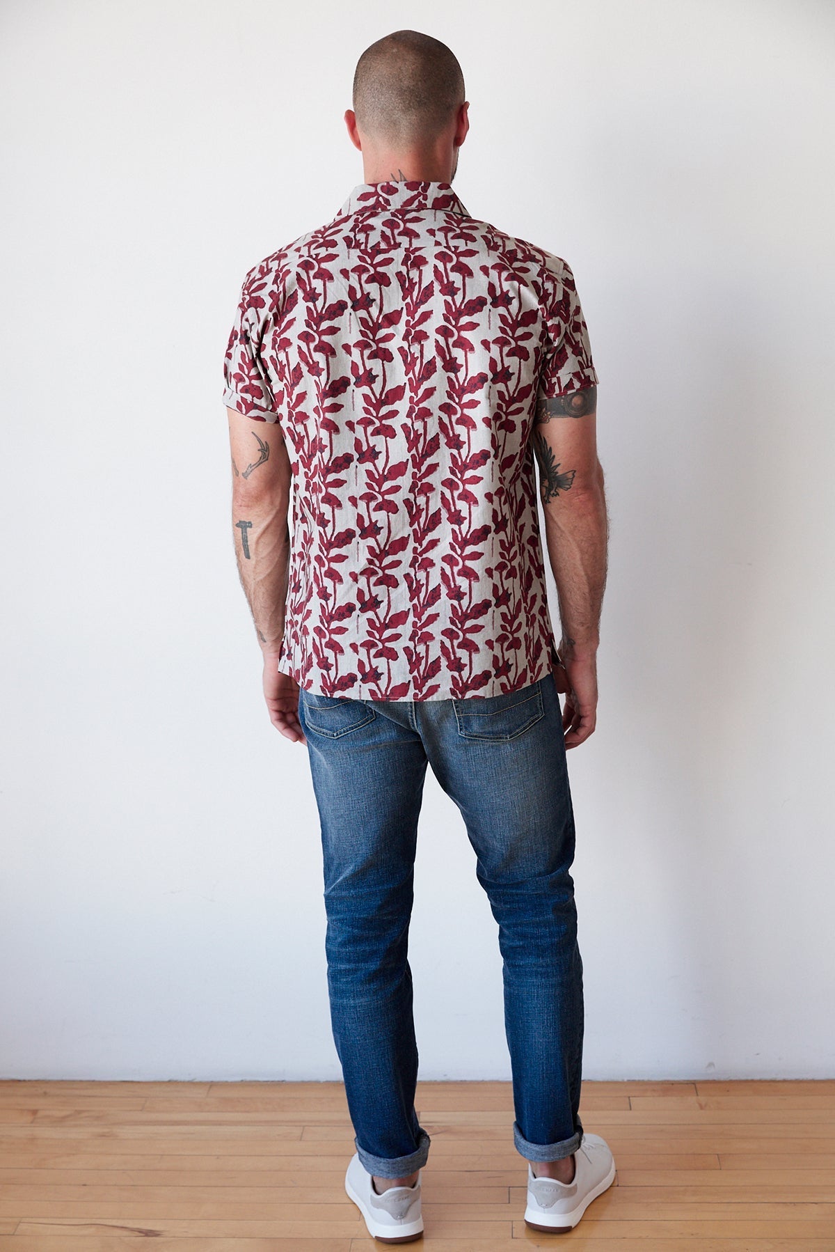 NEILL PRINTED BUTTON-UP SHIRT - Velvet Staging 2.0-26916273946820