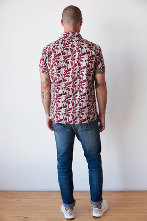 NEILL PRINTED BUTTON-UP SHIRT - Velvet Staging 2.0