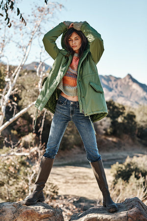 NICKI PARKA JACKET - Velvet Staging 2.0