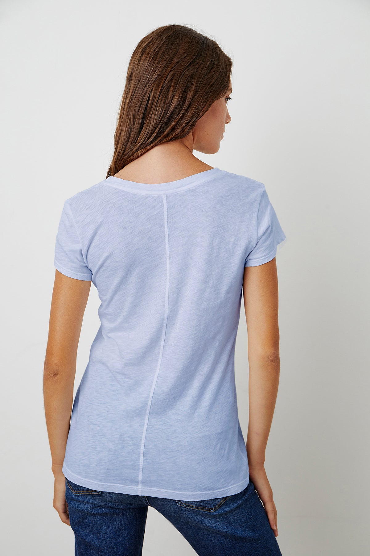 ODELIA COTTON SLUB CREW NECK TEE - Velvet Staging 2.0-26916284432580