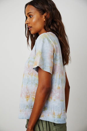 ODETTA TIE DYE TEE - Velvet Staging 2.0