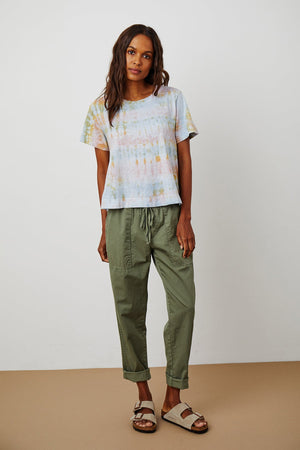 ODETTA TIE DYE TEE - Velvet Staging 2.0