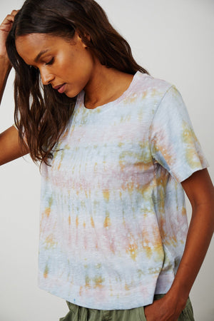 ODETTA TIE DYE TEE - Velvet Staging 2.0