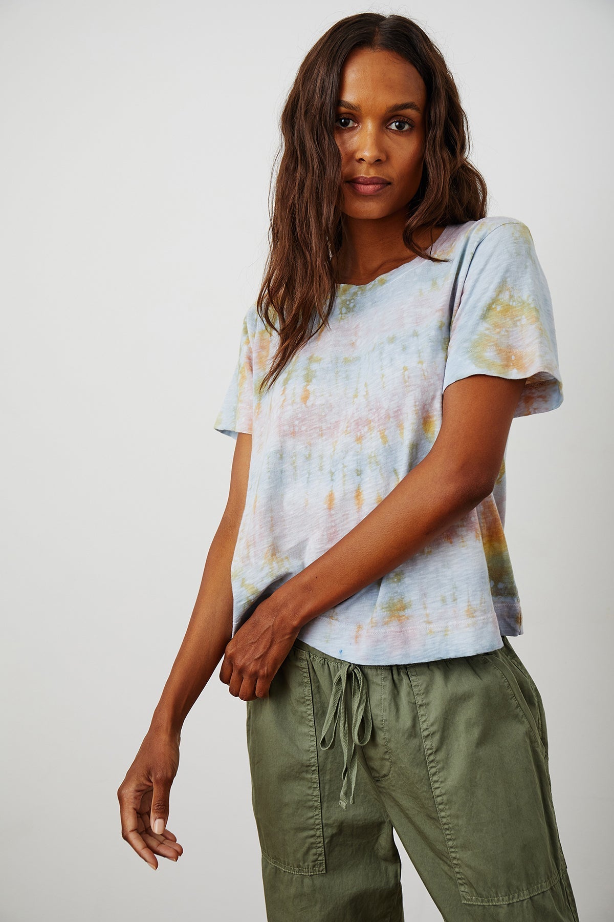 ODETTA TIE DYE TEE - Velvet Staging 2.0