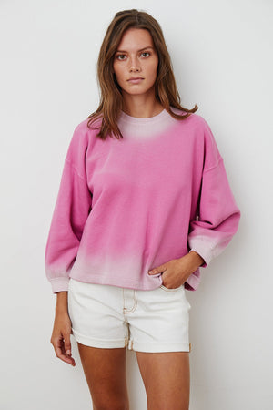 OLIVETTE OMBRE SWEATSHIRT - Velvet Staging 2.0