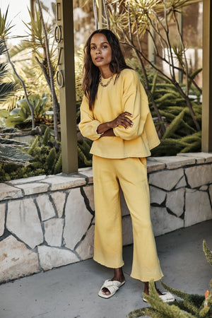 OLIVETTE OMBRE SWEATSHIRT - Velvet Staging 2.0