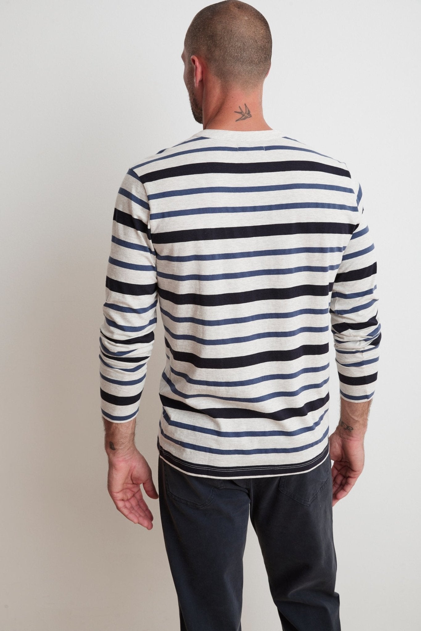 OSCAR OMBRE JERSEY HENLEY - Velvet Staging 2.0-26916287578308