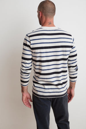 OSCAR OMBRE JERSEY HENLEY - Velvet Staging 2.0