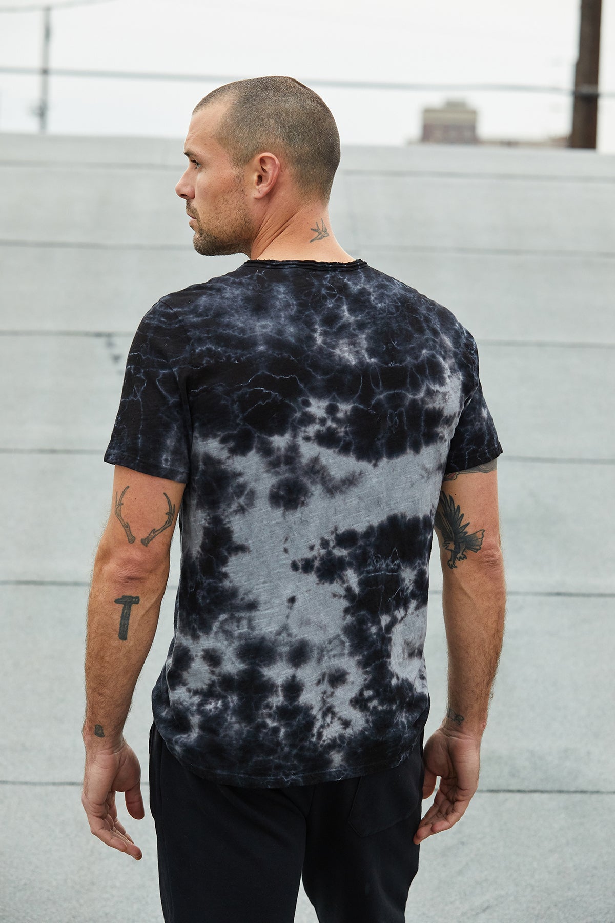 OTTIS TIE DYE TEE - Velvet Staging 2.0-26916287840452