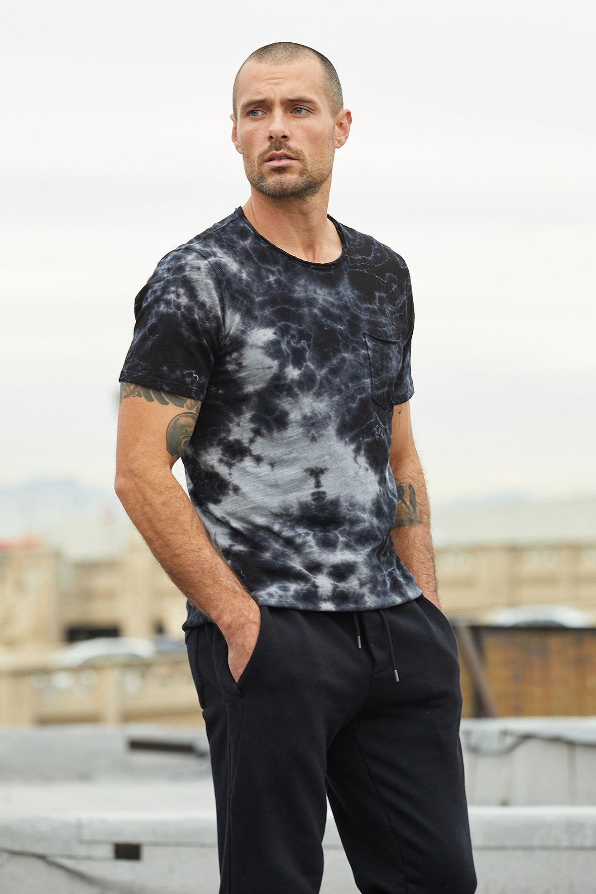 OTTIS TIE DYE TEE - Velvet Staging 2.0-26916287807684